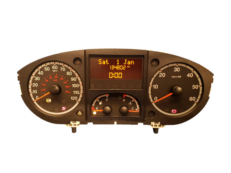 Fiat Ducato instrument cluster repair