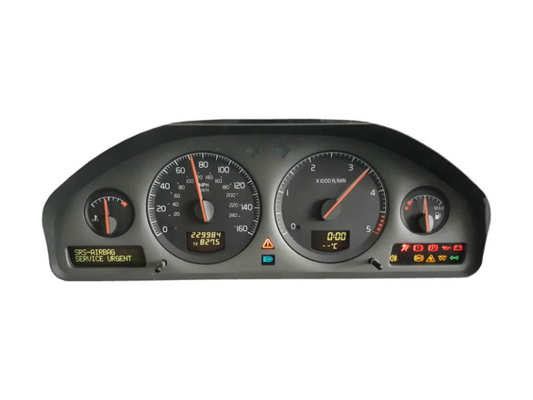 VOLVO S60 S80 V70 C70 XC90 DIM DASH INSTRUMENT CLUSTER SPEEDO CLOCKS